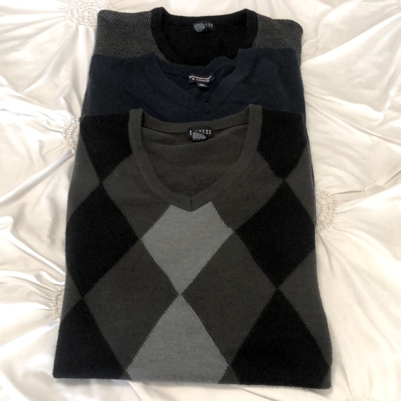 dillards Jackets & Coats 3 Piece Mens Sweater Vest Set Poshmark